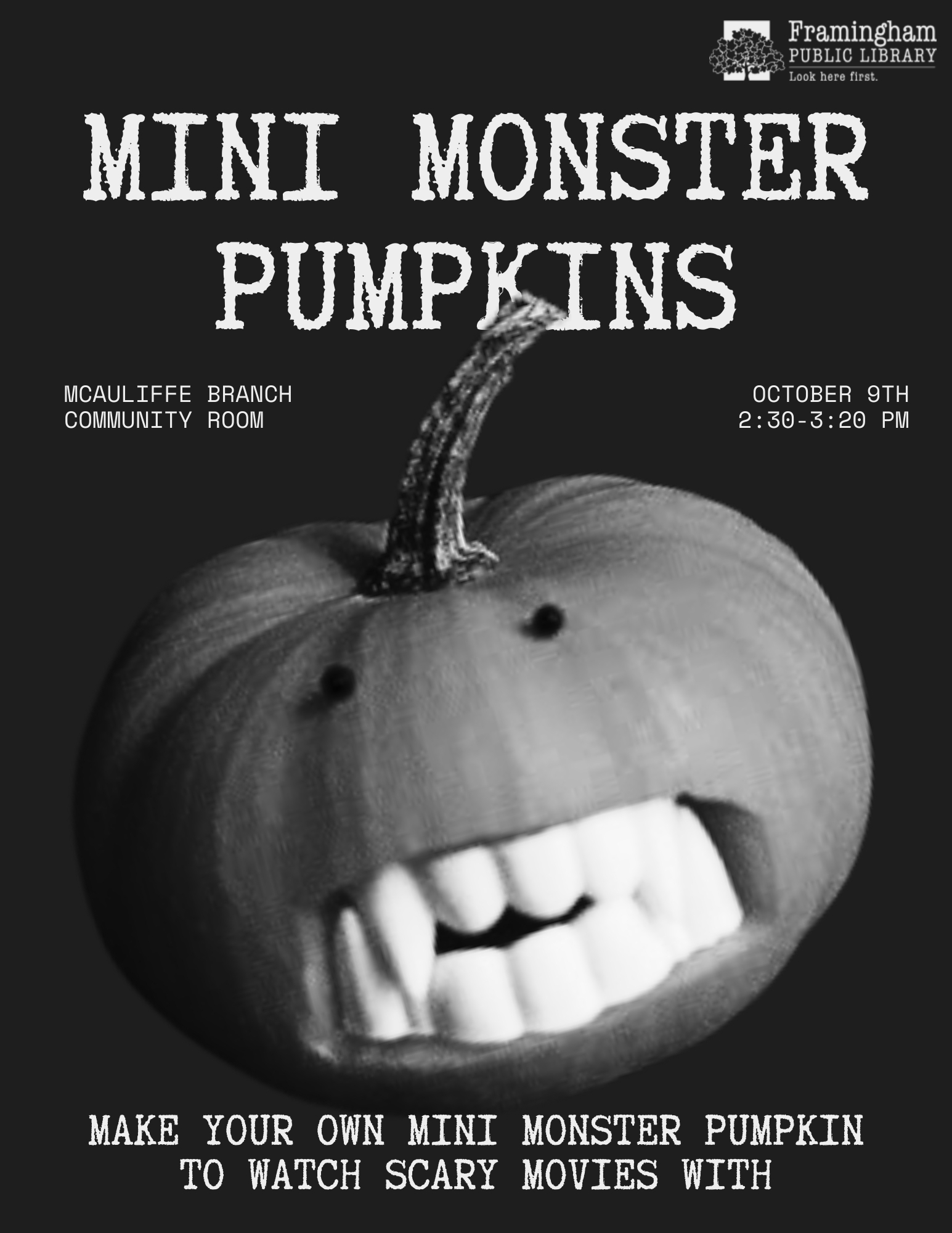 Mini Monster Pumpkins thumbnail Photo