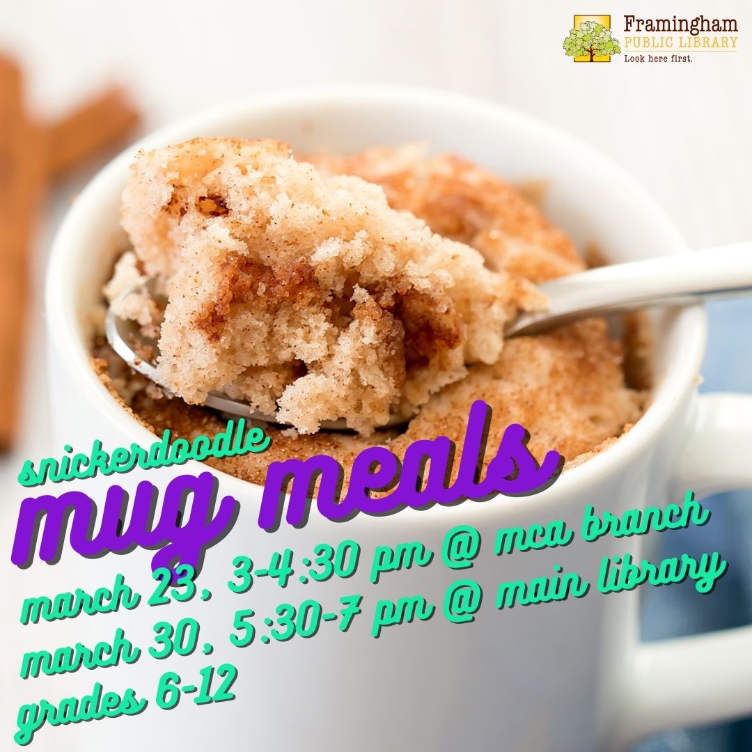 Mug Meals: Snickerdoodles (McAuliffe Branch) thumbnail Photo