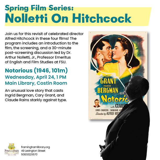 Nolletti on Hitchcock: Notorious (NR, 1946, 101m) thumbnail Photo