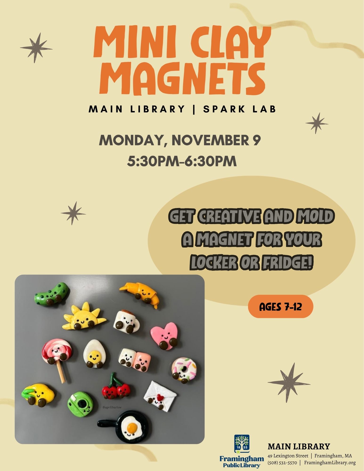 Mini Clay Magnets thumbnail Photo
