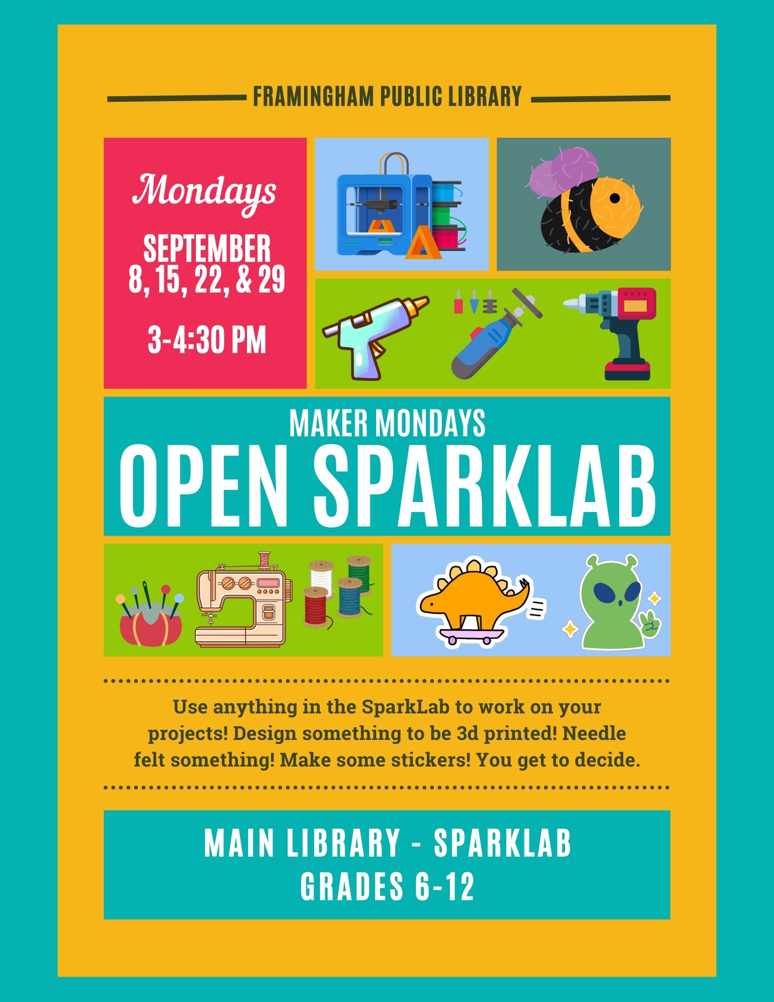 Maker Mondays - Open SparkLab thumbnail Photo