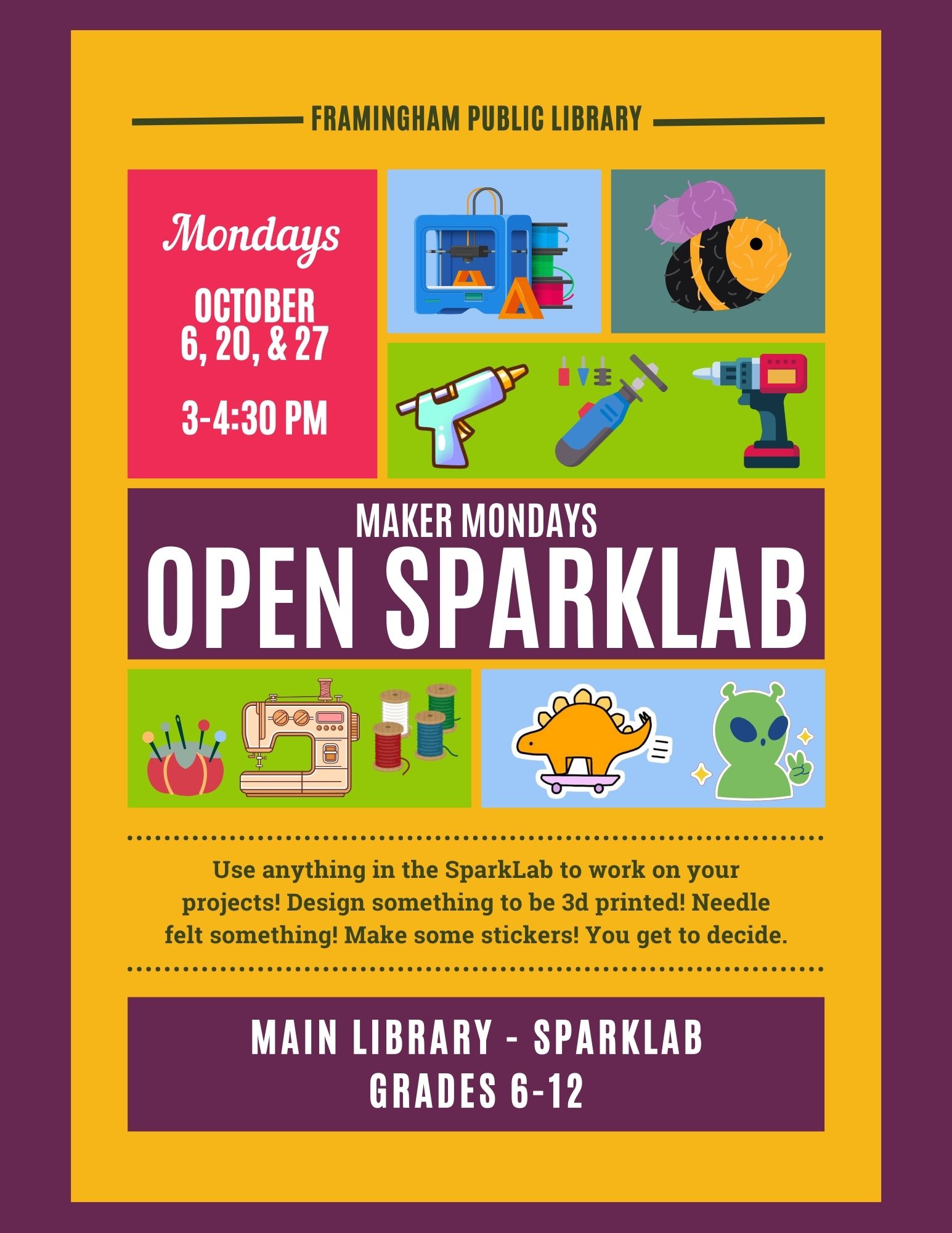 Maker Mondays: Open SparkLab thumbnail Photo