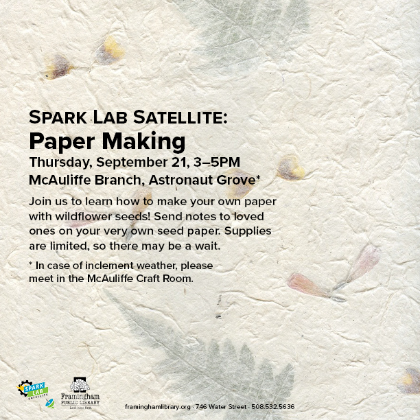 Spark Lab Satellite: Paper Making thumbnail Photo