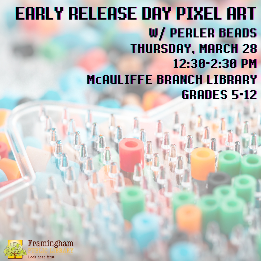 Early Release Day Perler Bead Pixel Art thumbnail Photo