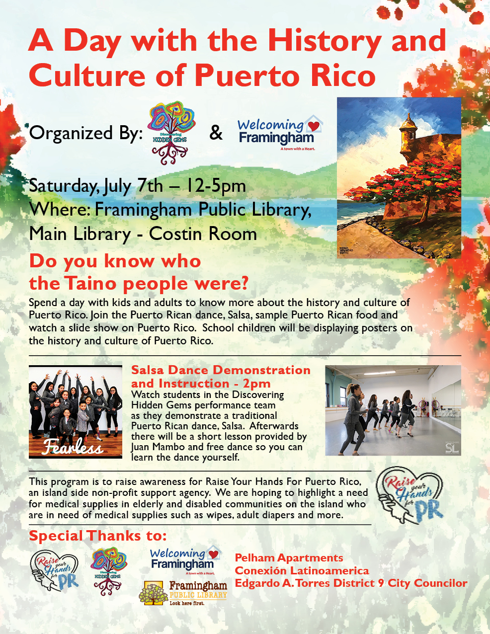 Events Calendar | Framingham Public Library