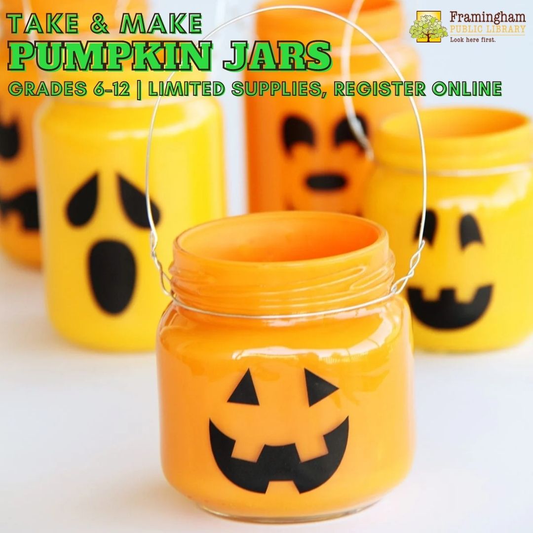 Pumpkin Jars (Take & Make kit) thumbnail Photo