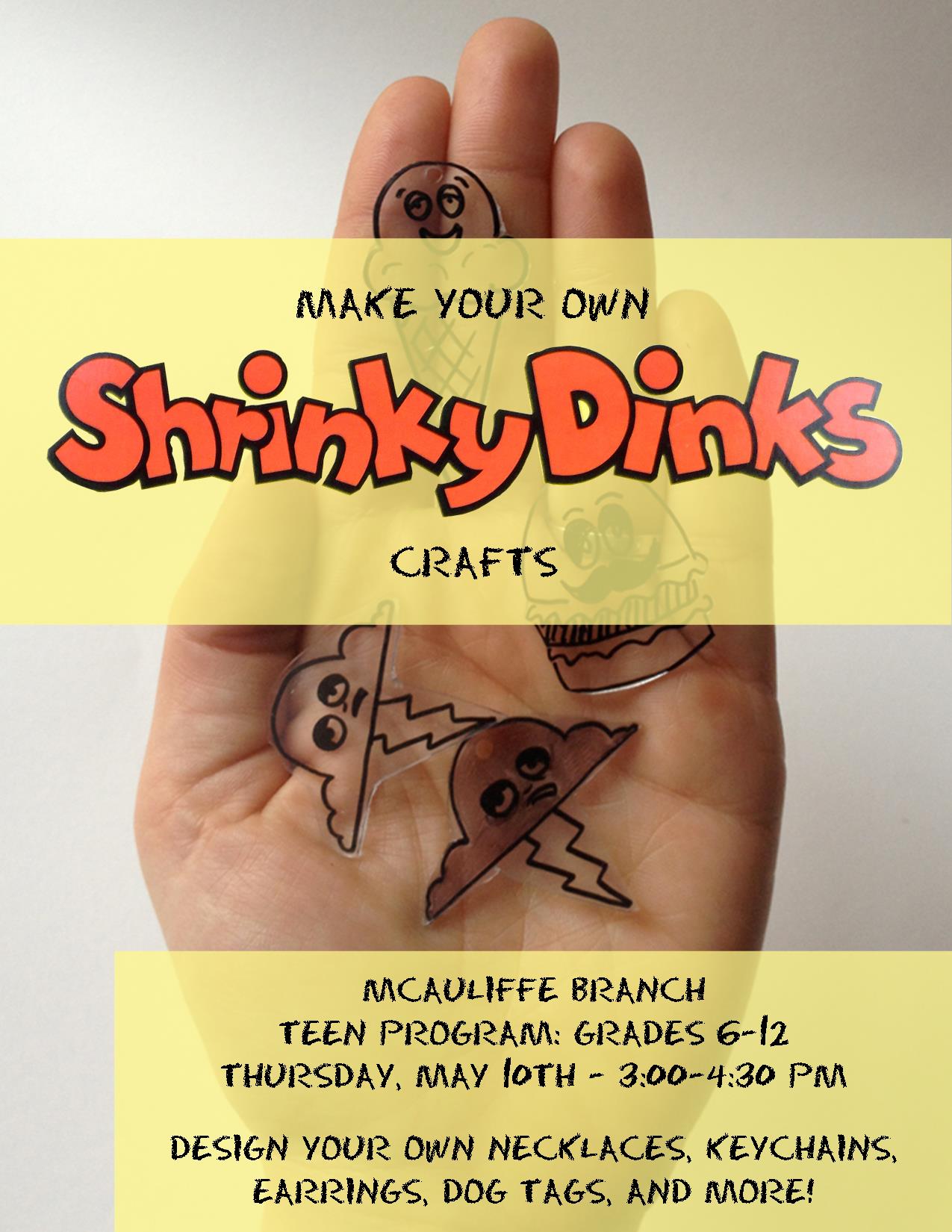 Shrinky Dinks Crafts! thumbnail Photo