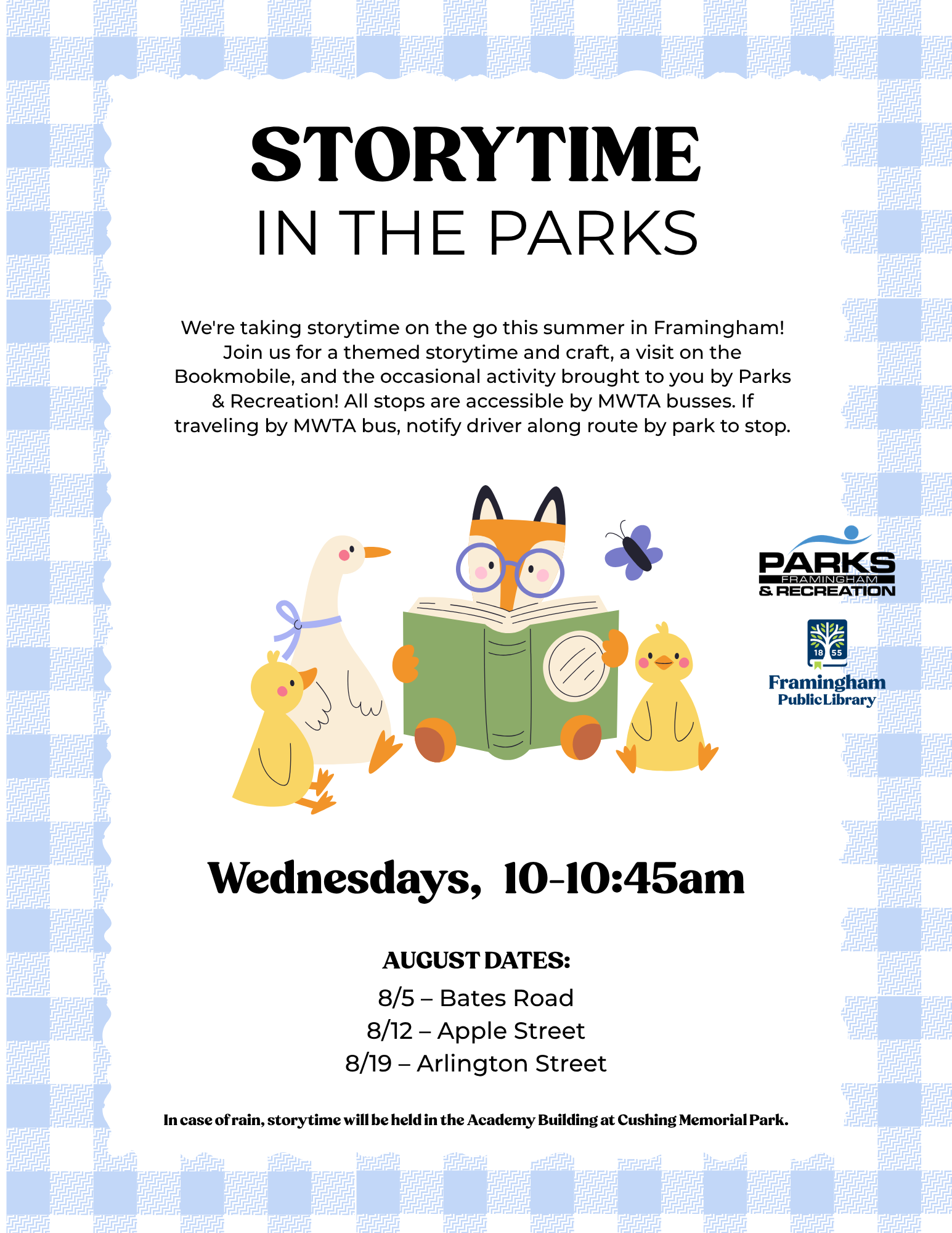 Storytime in the Parks thumbnail Photo