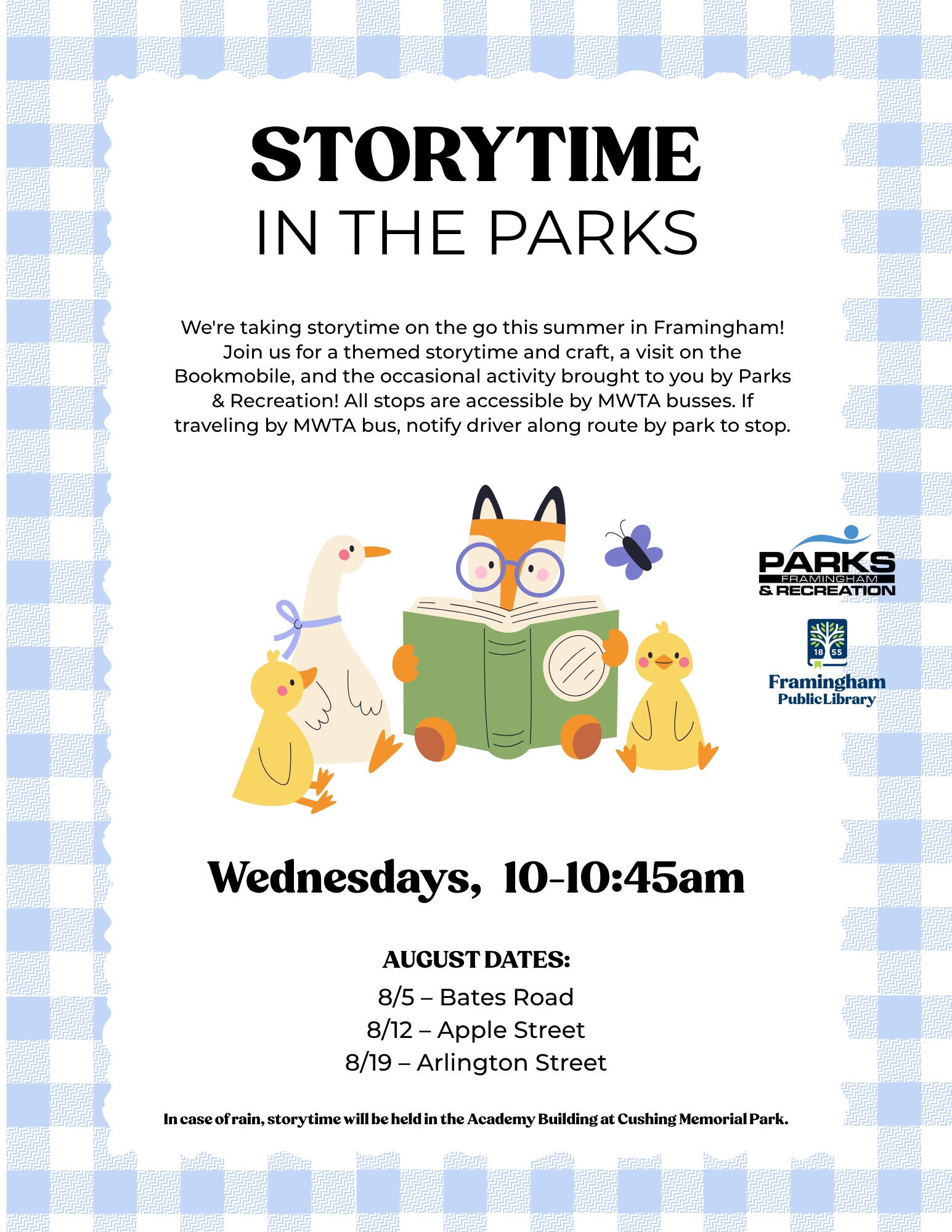 Storytime in the Parks thumbnail Photo