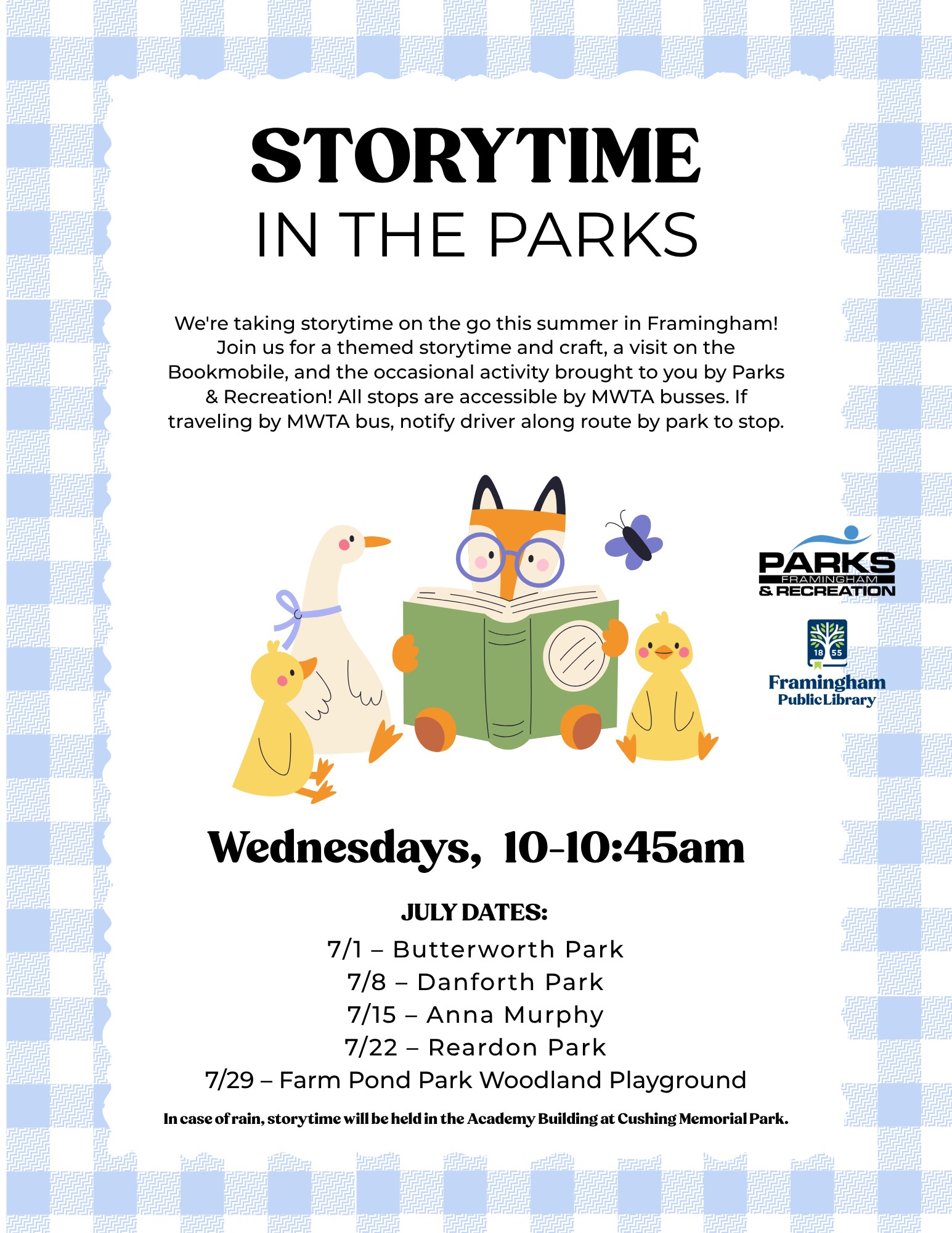 Storytime in the Parks thumbnail Photo
