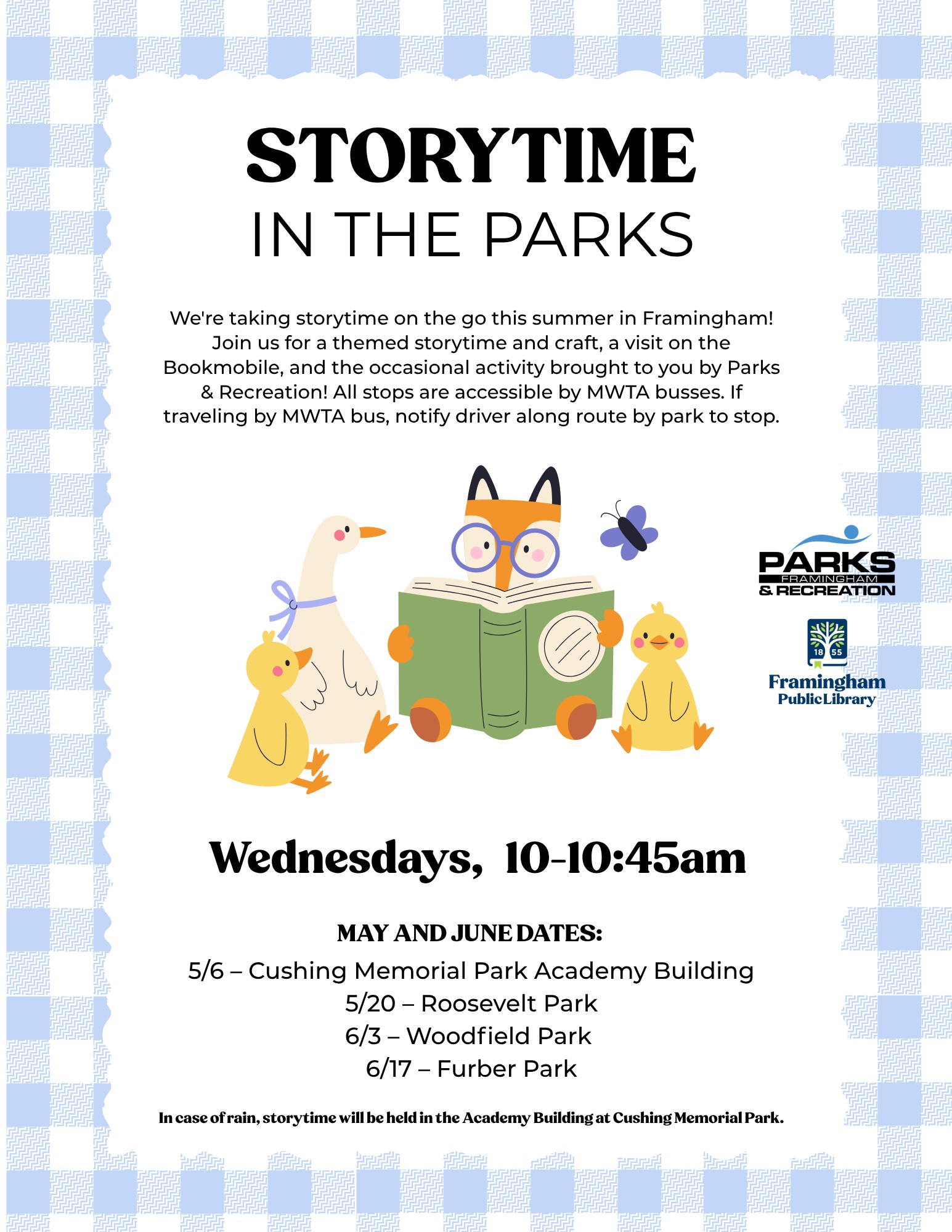 Storytime in the Parks thumbnail Photo