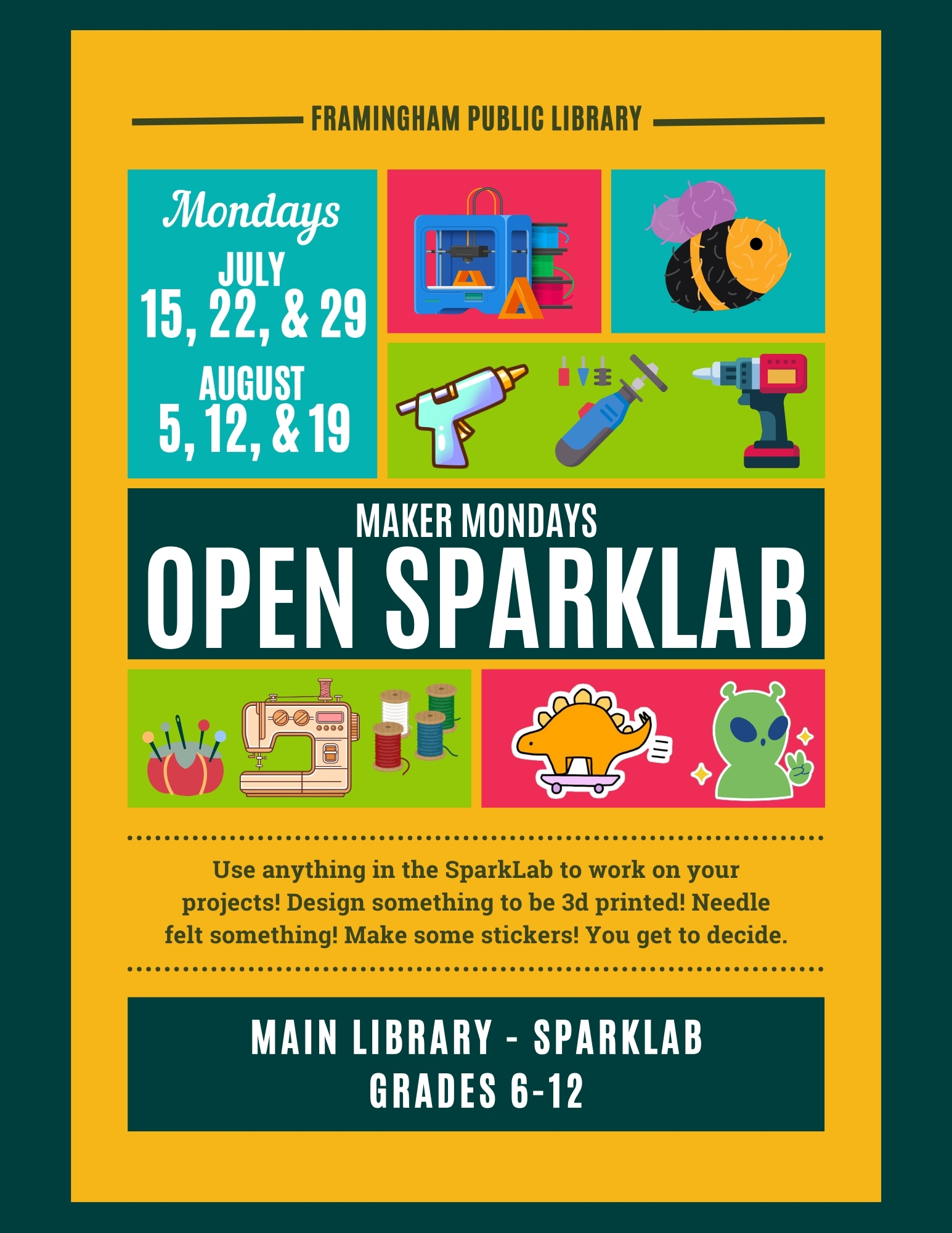 Maker Mondays: Open SparkLab thumbnail Photo
