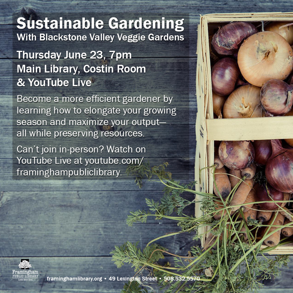 Sustainable Gardening With Blackstone Valley Gardening thumbnail Photo