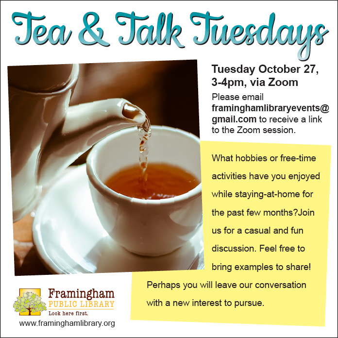 Tea & Talk Tuesdays thumbnail Photo