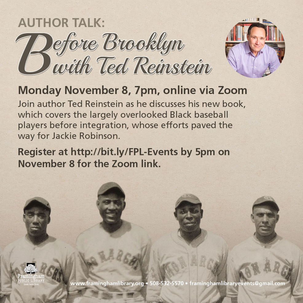Author Talk: Before Brooklyn with Ted Reinstein thumbnail Photo