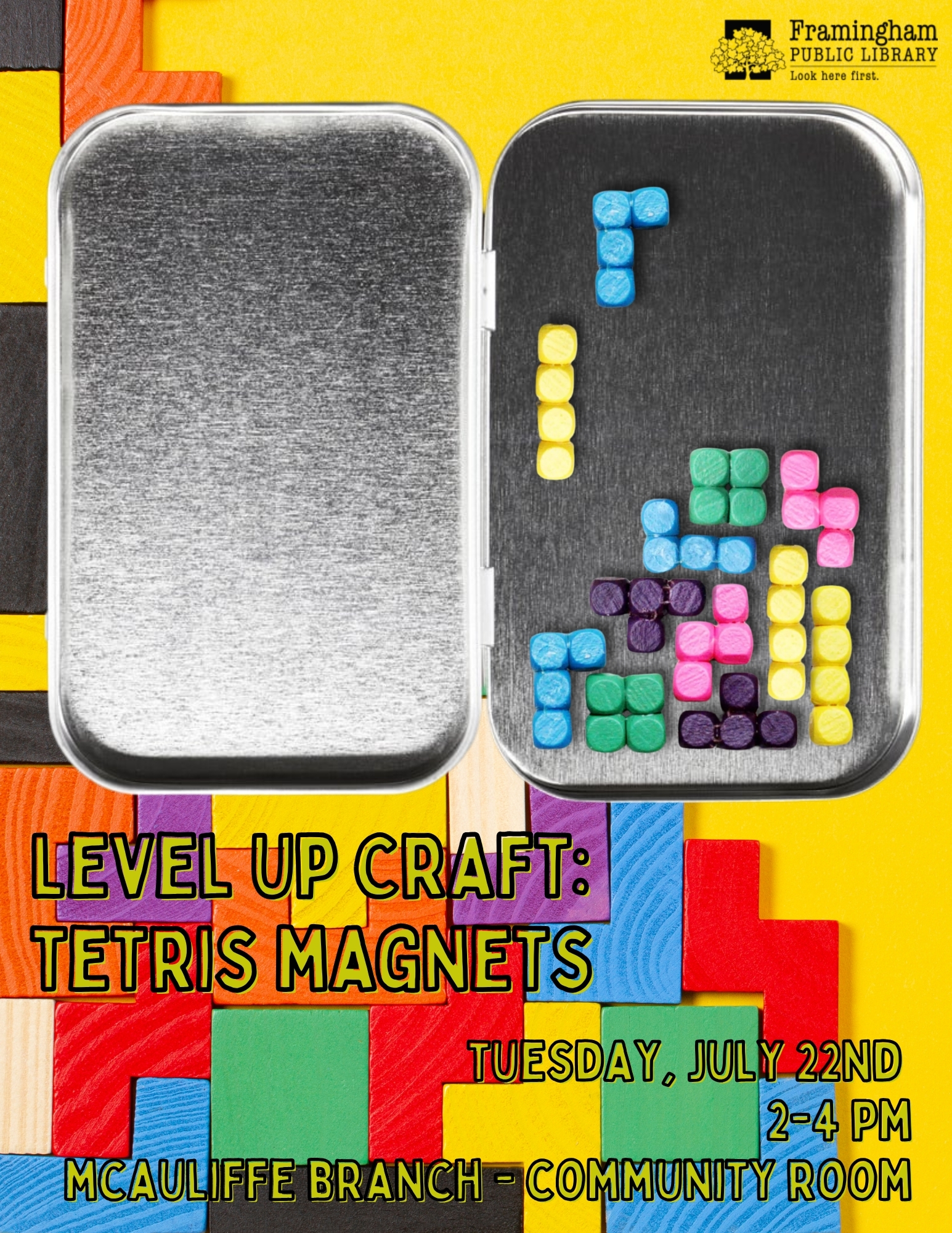 Level Up Craft - Tetris Magnets thumbnail Photo