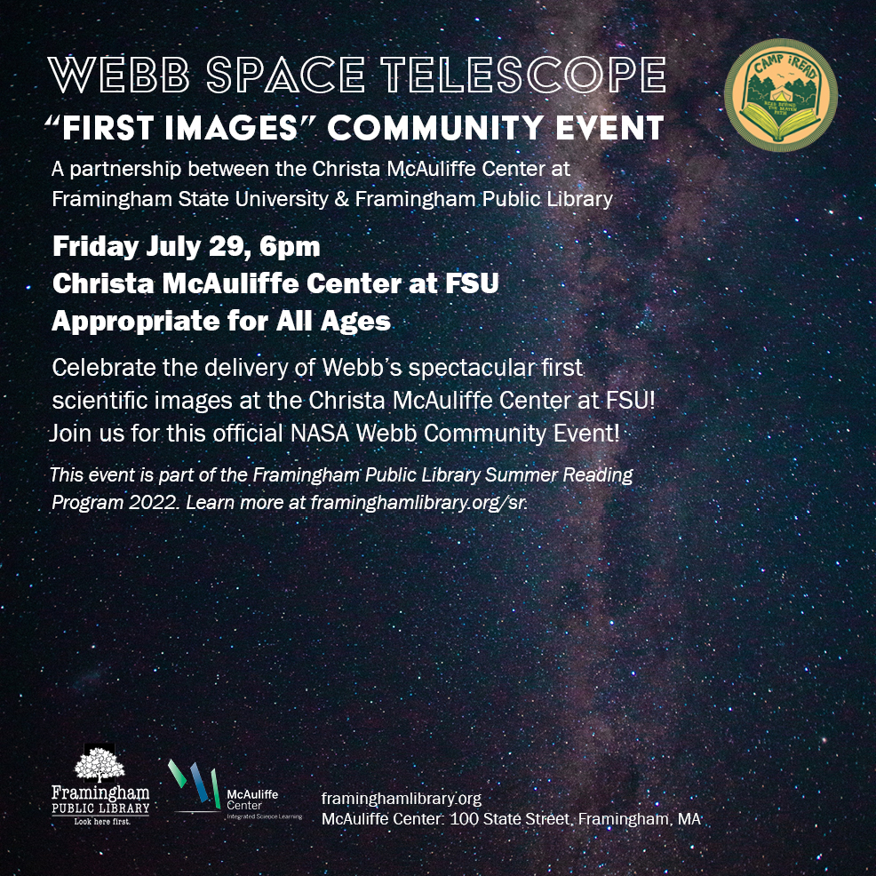 Webb Space Telescope “First Images” Community Event thumbnail Photo