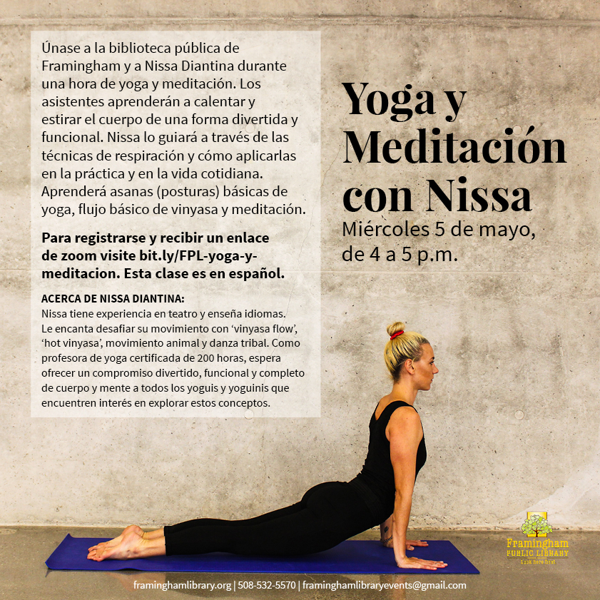 Yoga y Meditación con Nissa (en español) thumbnail Photo
