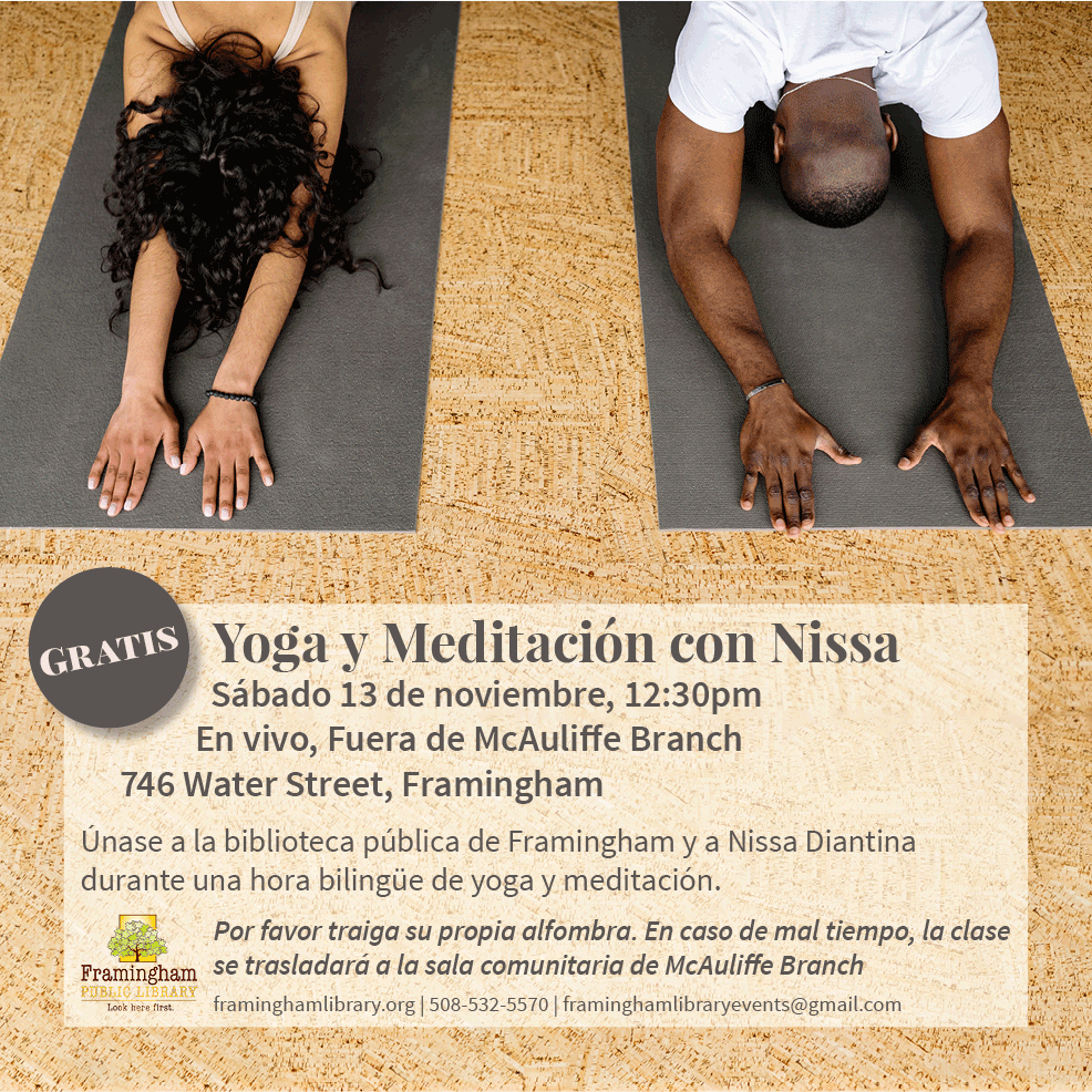 Yoga and Meditation with Nissa/Yoga y meditación con Nissa thumbnail Photo