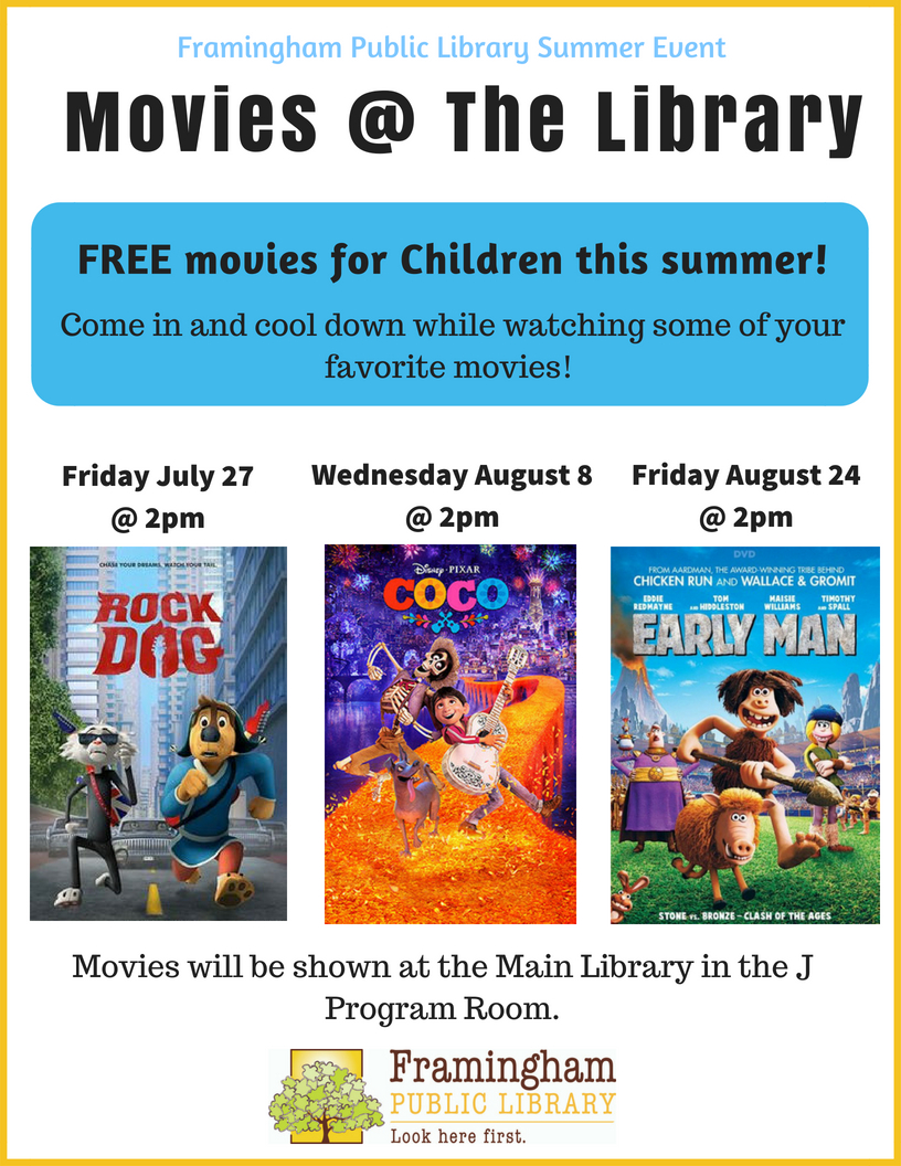 Summer Movies at the Library thumbnail Photo