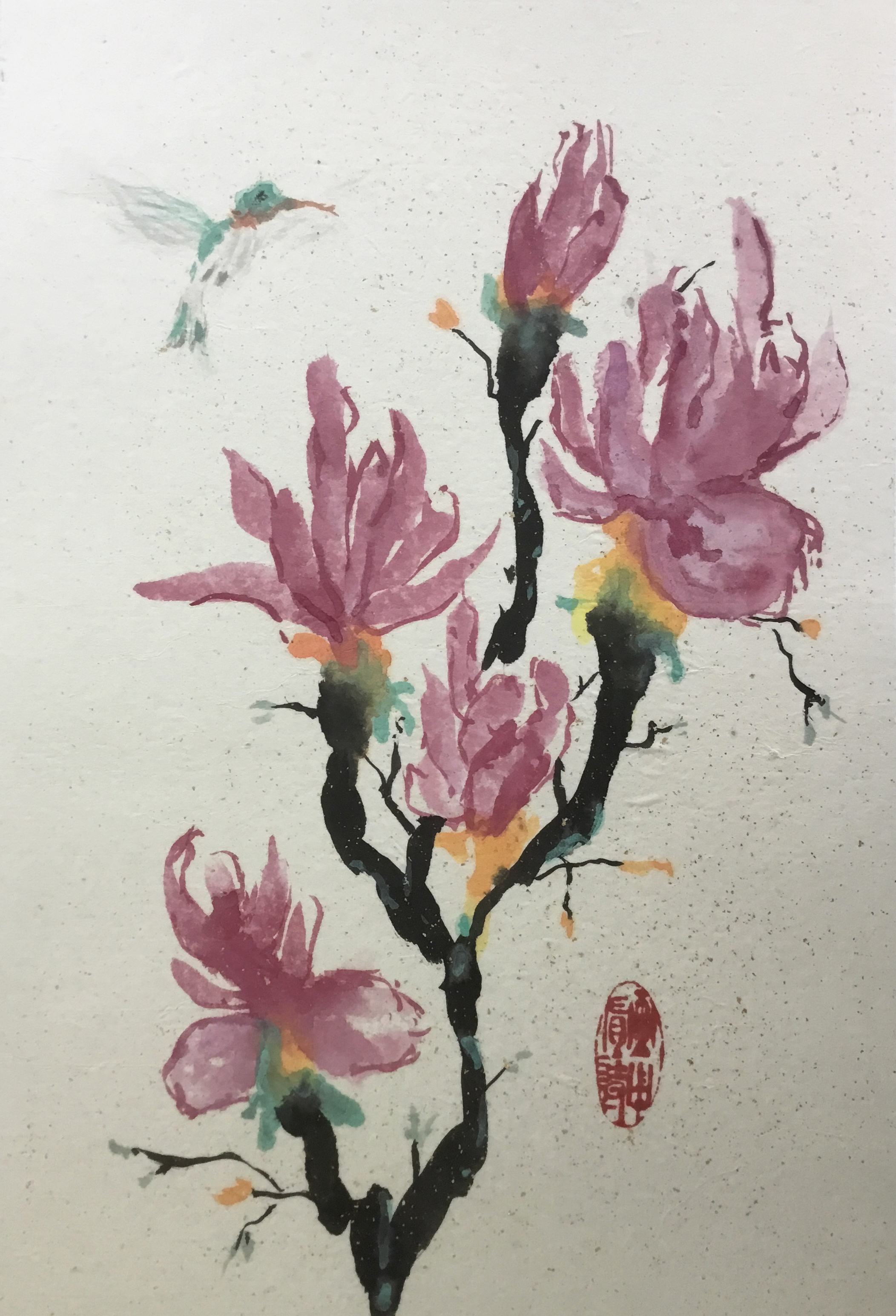 Artist Reception: Chinese Ink Brush Painting thumbnail Photo