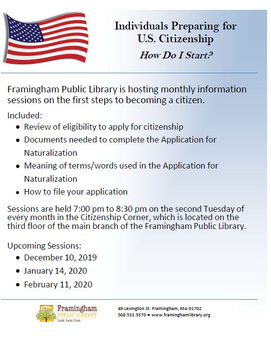 U.S. Citizenship Workshop thumbnail Photo