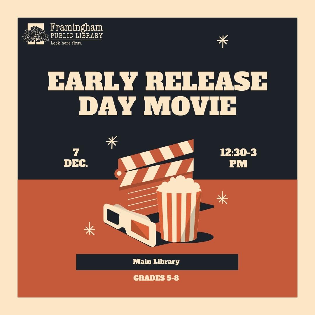 Early Release Day Movie @ Main Library thumbnail Photo