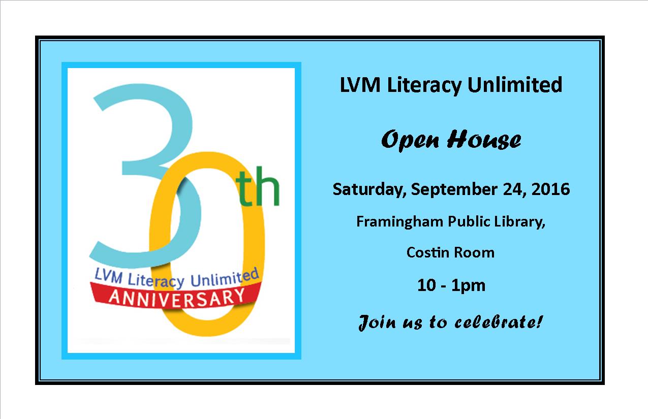 LVM Literacy Unlimited Open House! thumbnail Photo