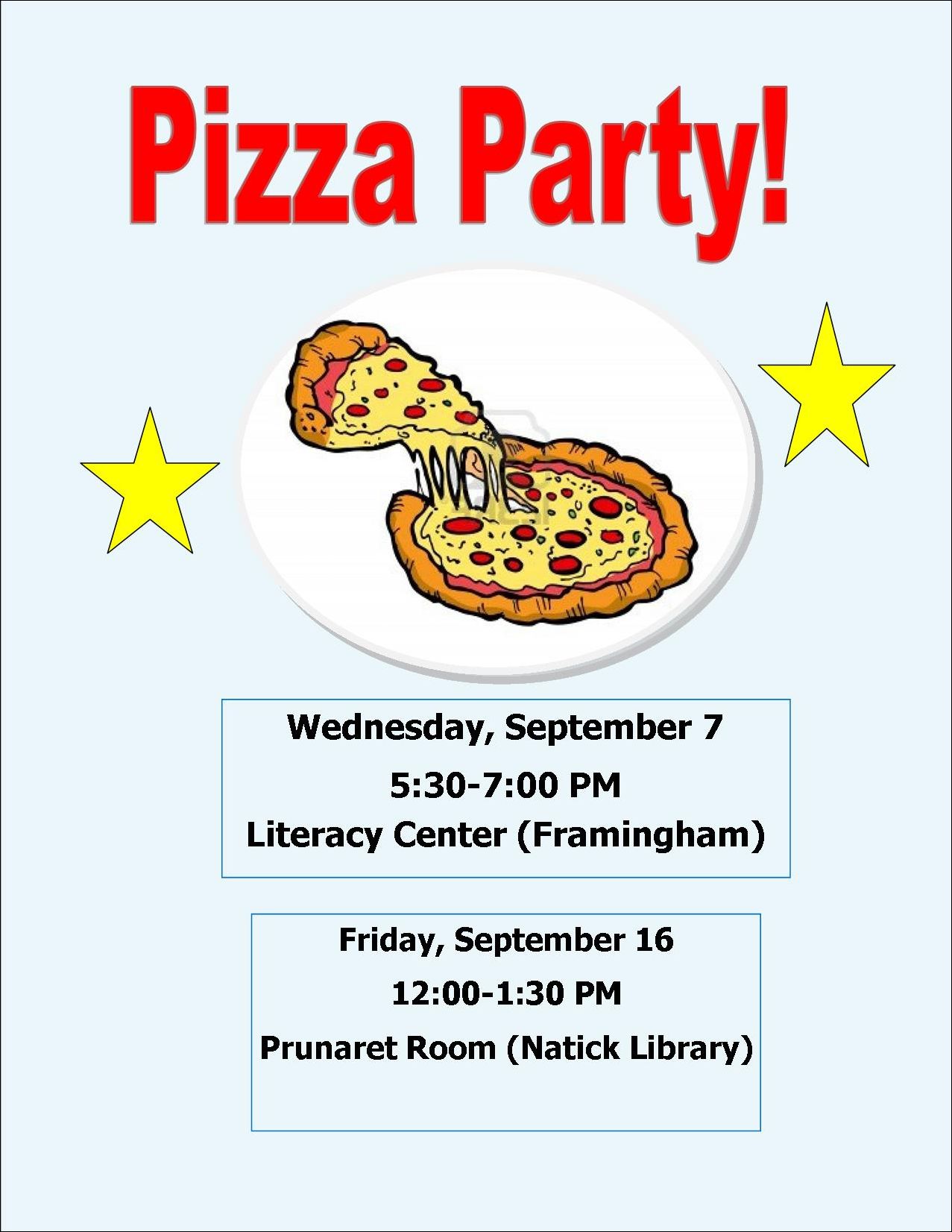Literacy Unlimited Kick-off Pizza Party thumbnail Photo