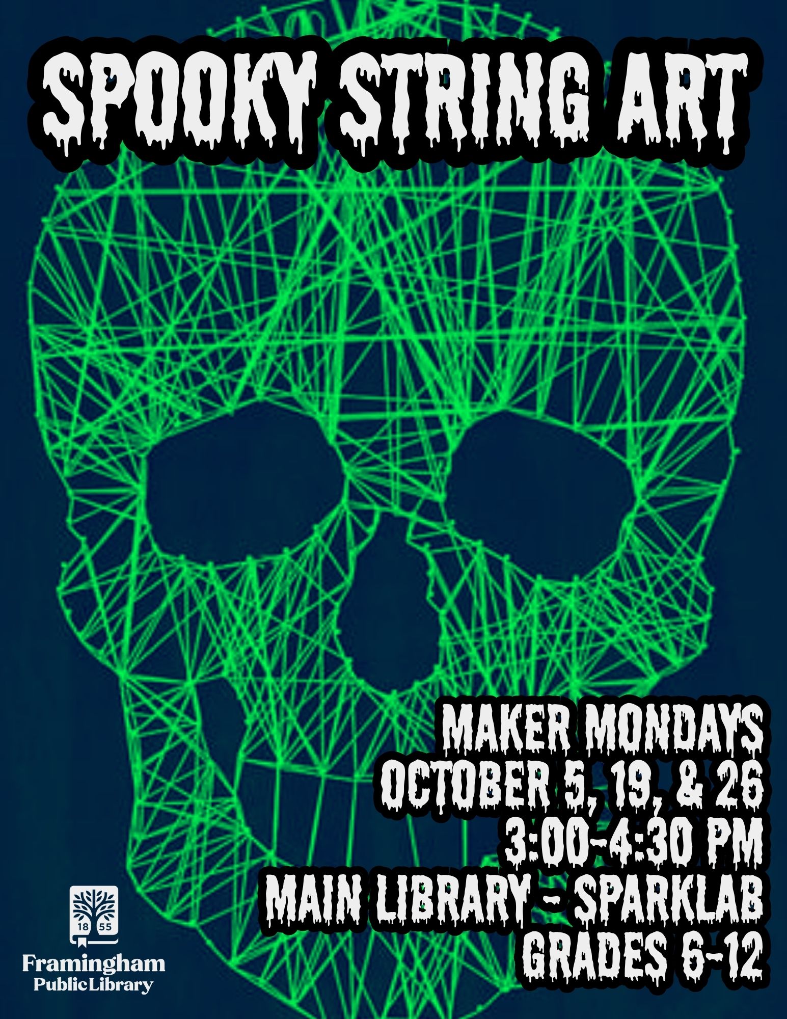 Maker Mondays: Spooky String Art thumbnail Photo