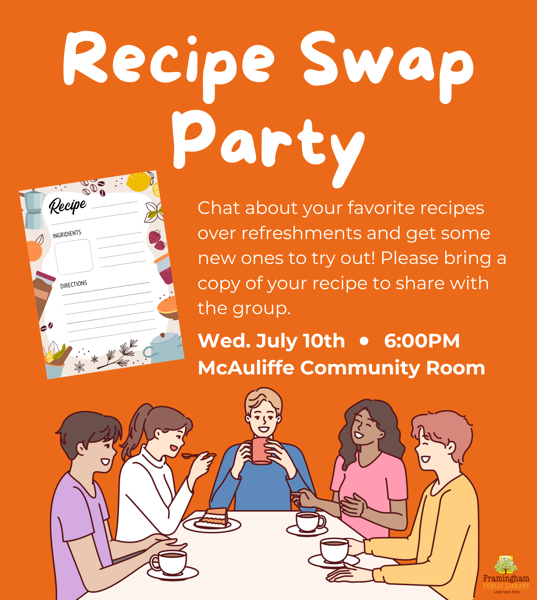 Recipe Swap Party thumbnail Photo