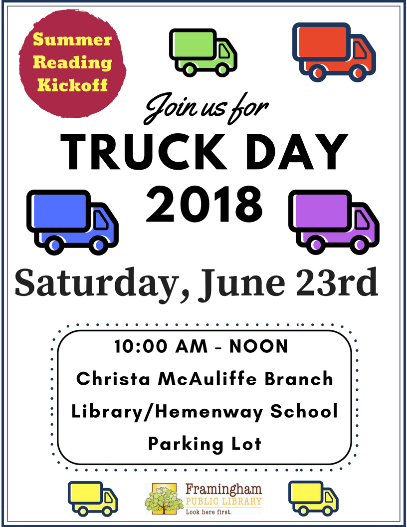 Truck Day: Libraries Rock Summer Reading Kickoff! thumbnail Photo