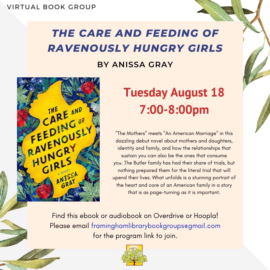 Book Discussion: The Care and Feeding of Ravenously Hungry Girls thumbnail Photo