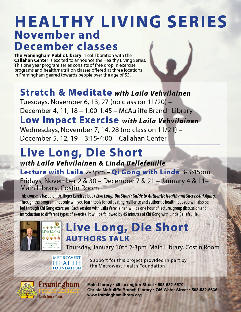 Healthy Living Series: Stretch and Meditate thumbnail Photo